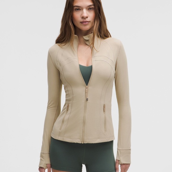 Lululemon Define Jacket Nulu Sheer Oak NWT Rare Sold Out! - Picture 1 of 6